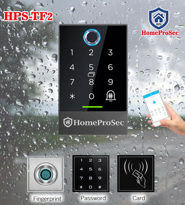 Bộ khóa cổng vân tay 100 User HPS- SLPLUS ( TF2P3 )