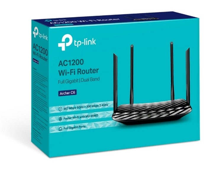 Thiết bị mạng - Router TP-Link C20 AC750(WL DUAL BANK)