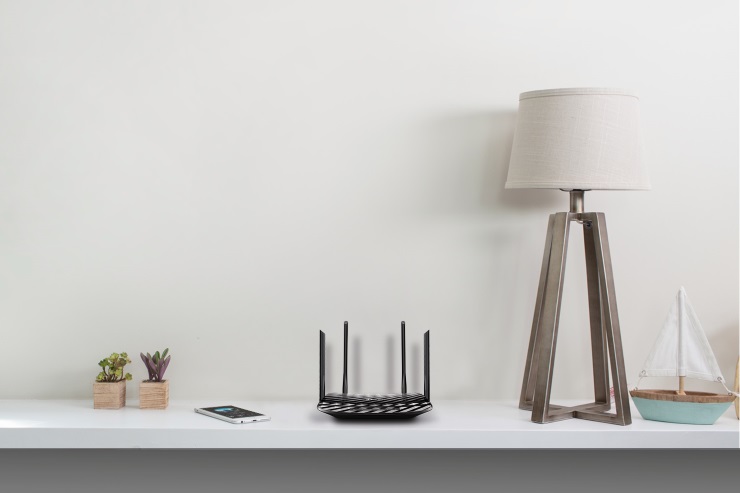 TPLink Router Wifi Archer C6 (MU-MIMO AC1200) 4 Antens